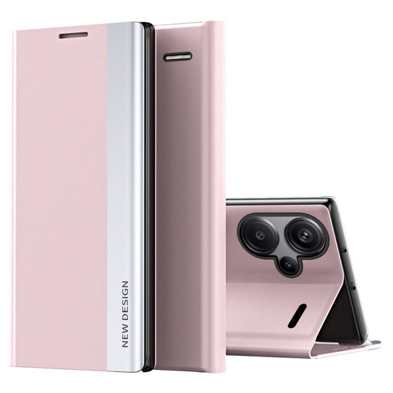 Nahkakotelo Xiaomi Redmi Note 13 Pro Plus 5g Uusi Muotoilu Suojakuori