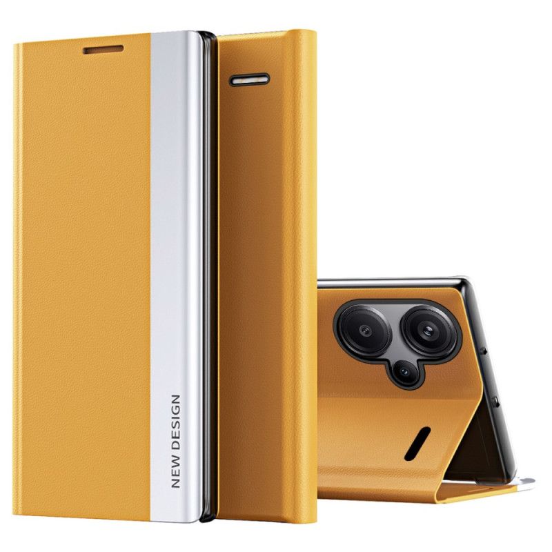 Nahkakotelo Xiaomi Redmi Note 13 Pro Plus 5g Uusi Muotoilu Suojakuori