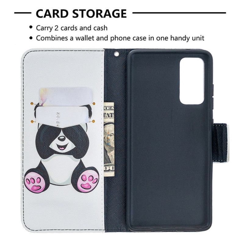 Kotelot Samsung Galaxy S20 FE Hauska Panda Suojakuori