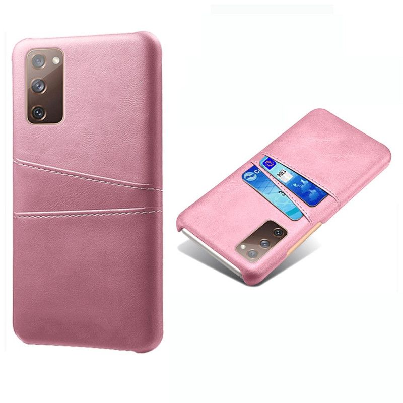 Kuori Samsung Galaxy S20 FE Harmaa Musta Ksq-Kortin Haltija