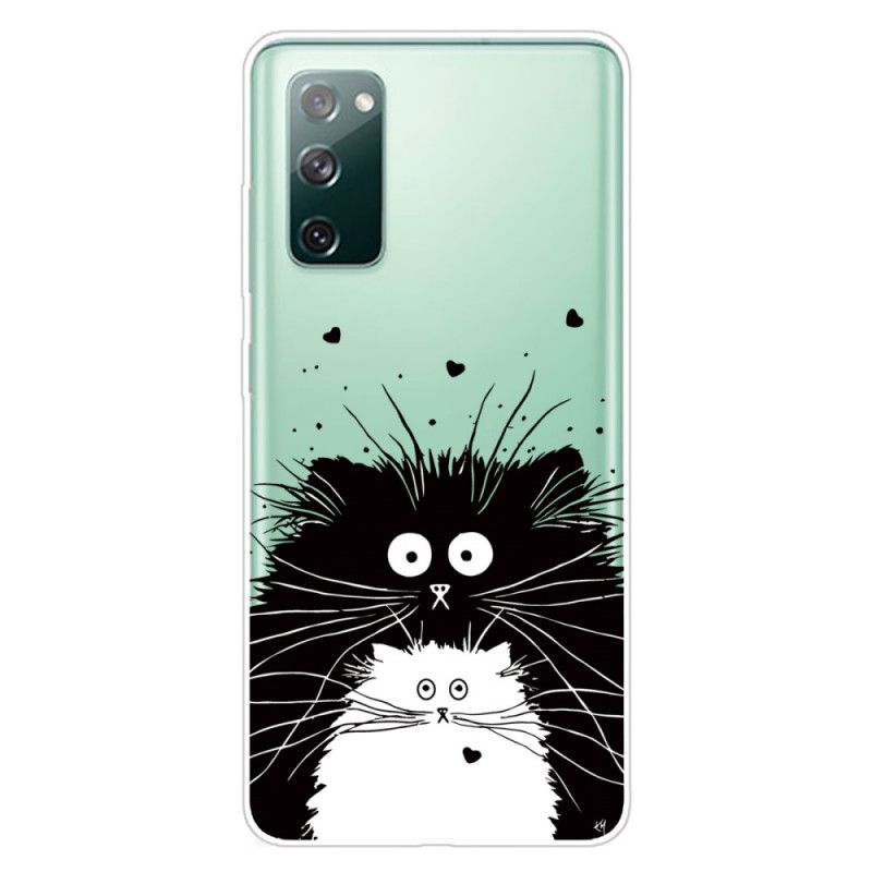 Kuori Samsung Galaxy S20 FE Tarkkaile Kissoja Suojakuori