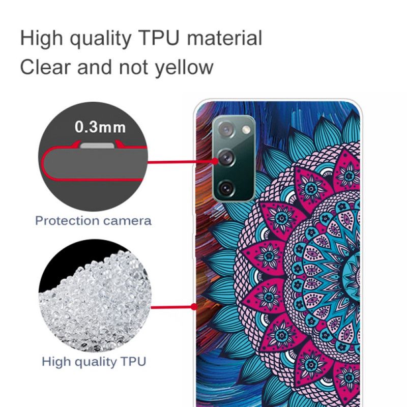 Kuori Samsung Galaxy S20 FE Värikäs Mandala Suojakuori