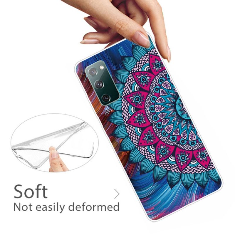 Kuori Samsung Galaxy S20 FE Värikäs Mandala Suojakuori