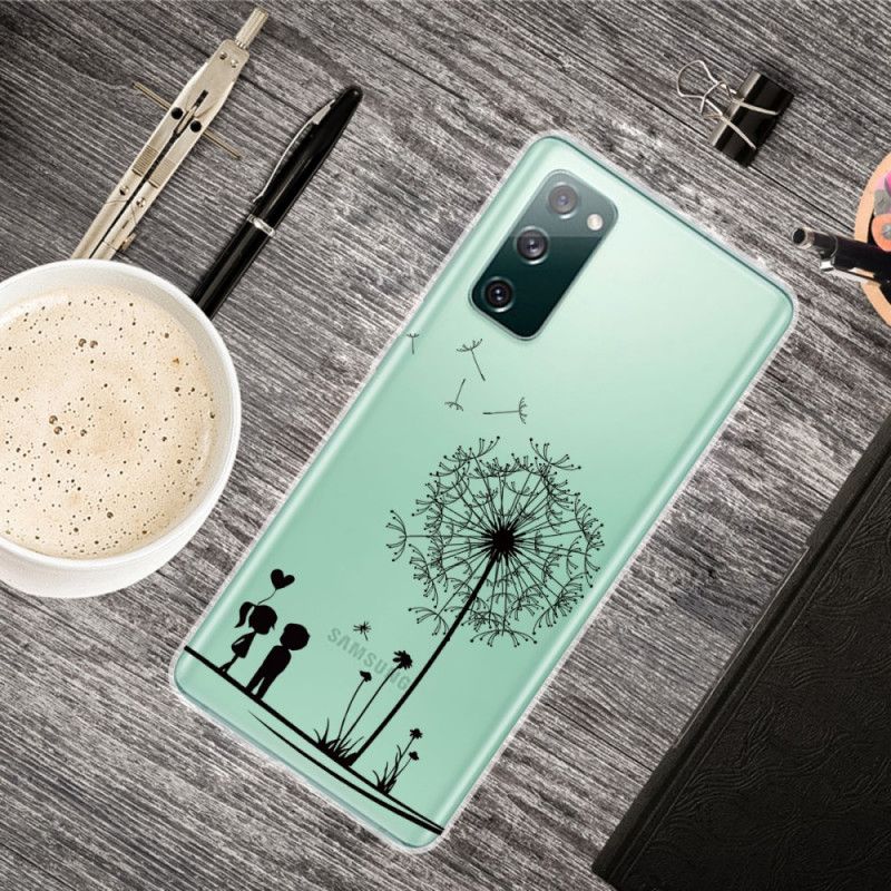 Kuori Samsung Galaxy S20 FE Voikukka Rakkaus Suojakuori