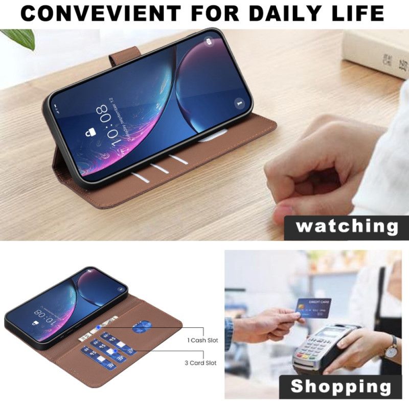 Lederhüllen Realme C71 Binfen Color Linien