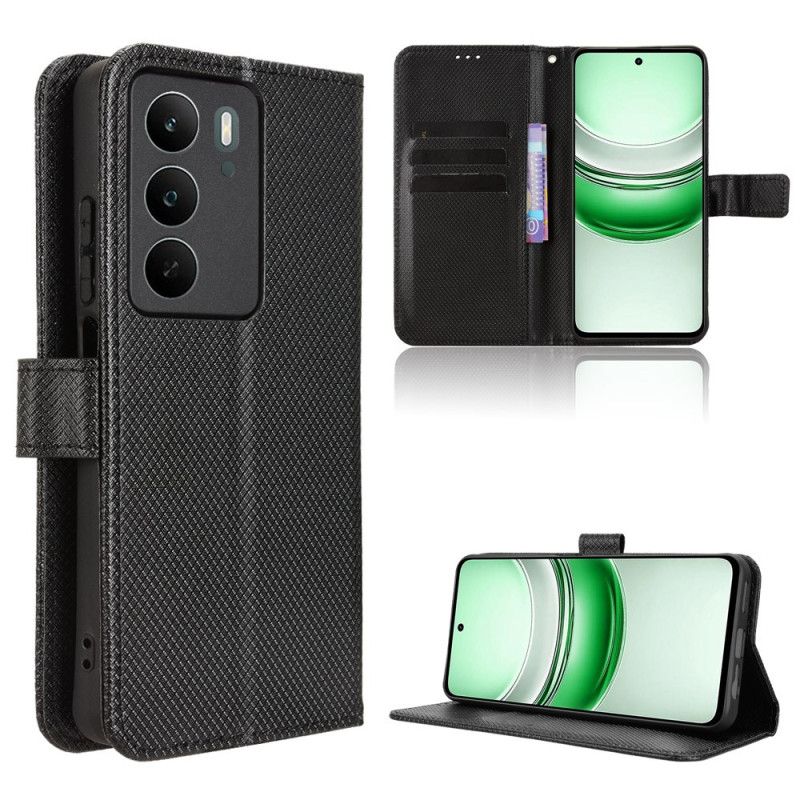 Lederhüllen Realme C71 Diamantstruktur