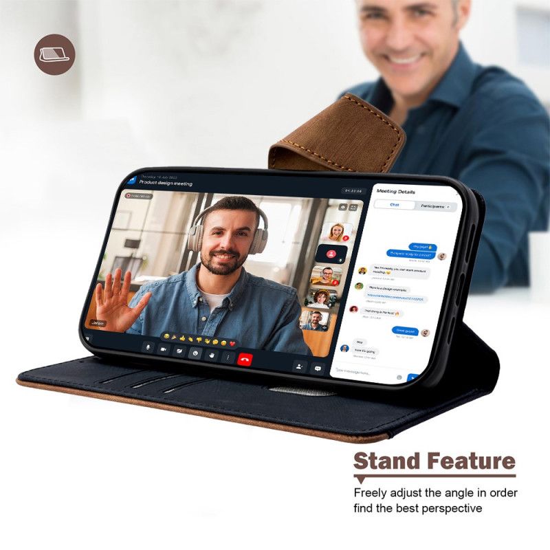 Vintage Rfid-lompakko