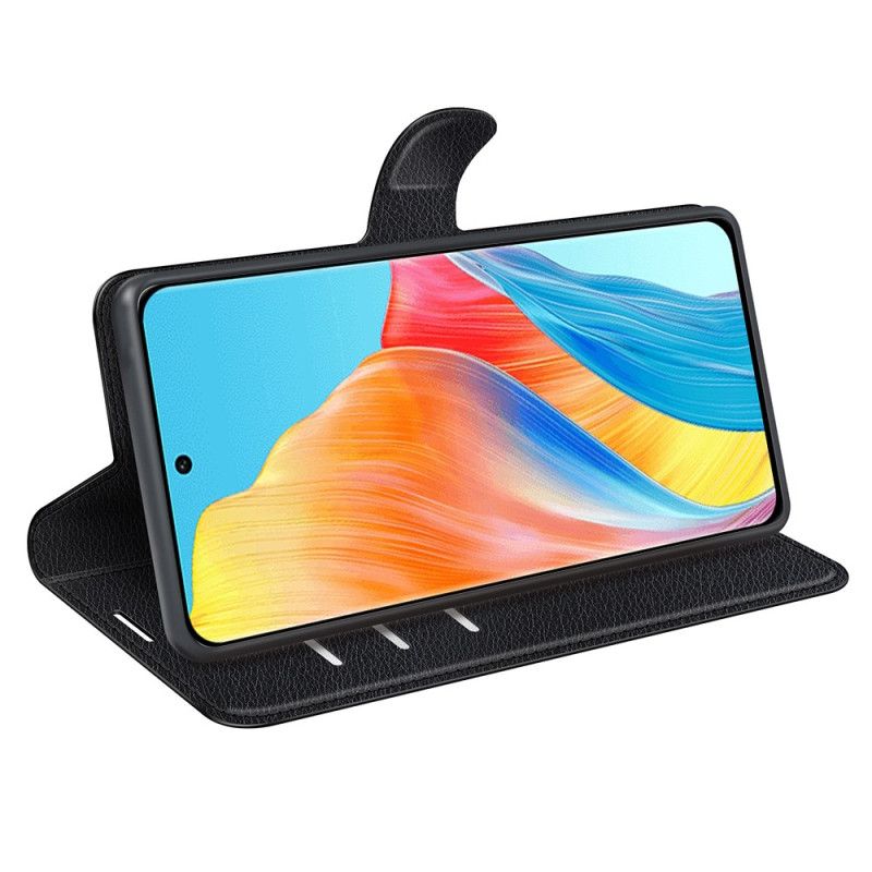 Kotelot Oppo A98 5g Puhelinkuoret Classic Litchi Faux Leather