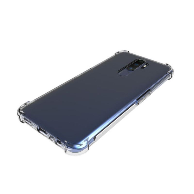Kuori Oppo A9 2020 Läpinäkyvät Vahvistetut Kulmat Suojakuori