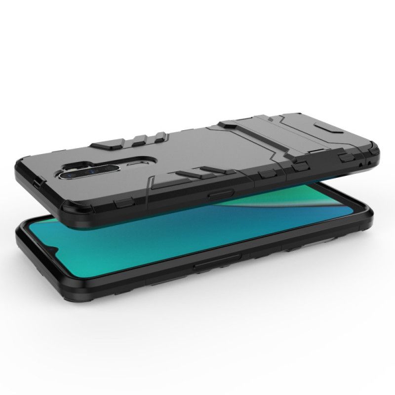 Kuori Oppo A9 2020 Punainen Musta Erittäin Kestävä Suojakuori