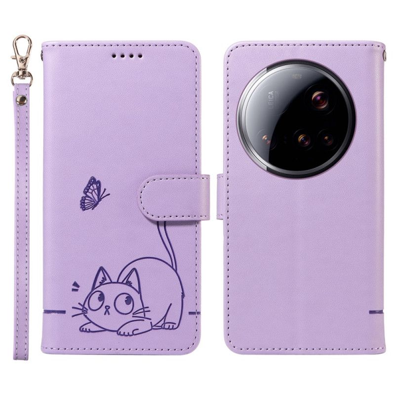 Kotelot Xiaomi 15 Ultra Graafinen Kissanhihna