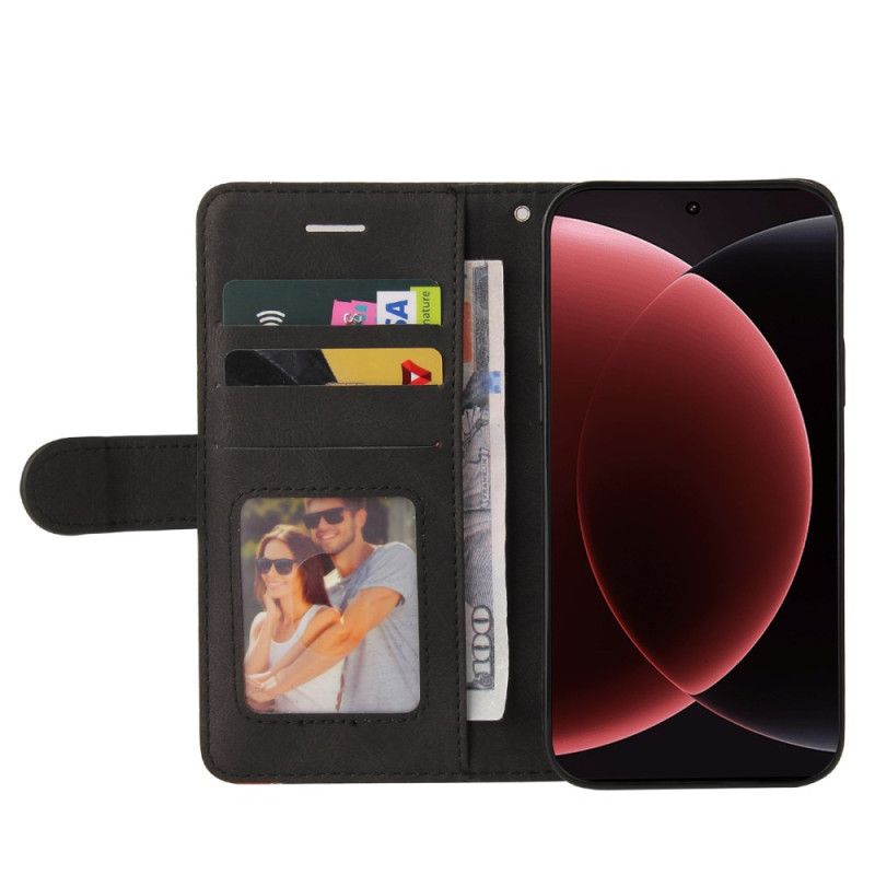 Kotelot Xiaomi 15 Ultra Puhelinkuoret Kaksiväriset Aaltoilevat Viivat