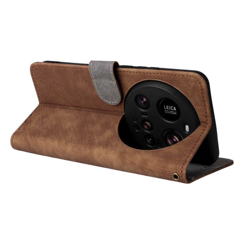 Kotelot Xiaomi 15 Ultra Puhelinkuoret Mokkanahkamainen Rfid-suojattu