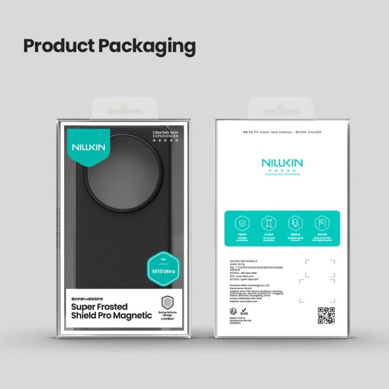 Kuori Xiaomi 15 Ultra Yhteensopiva Magsafe Frosted Shield Pro Nillkin -kuulokkeiden Kanssa