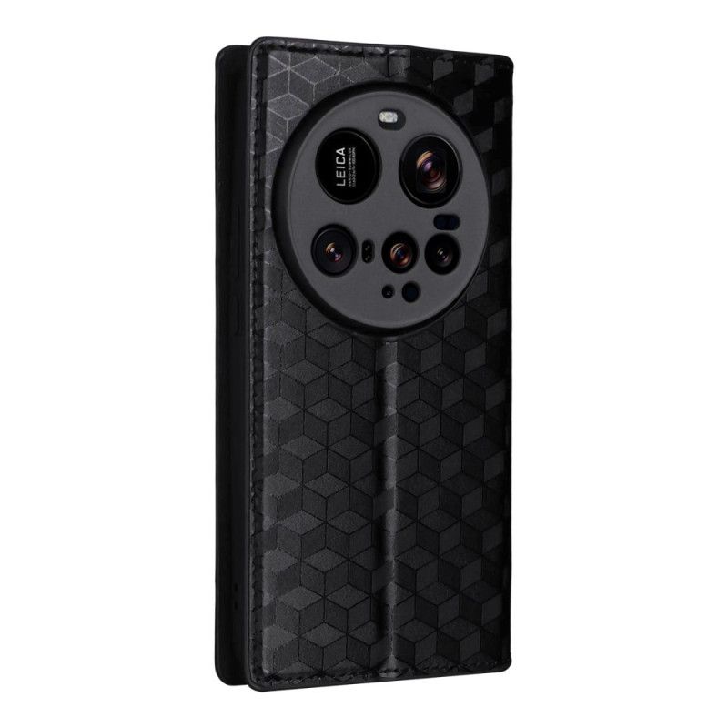 Nahkakotelo Xiaomi 15 Ultra 3d-timantit Suojakuori