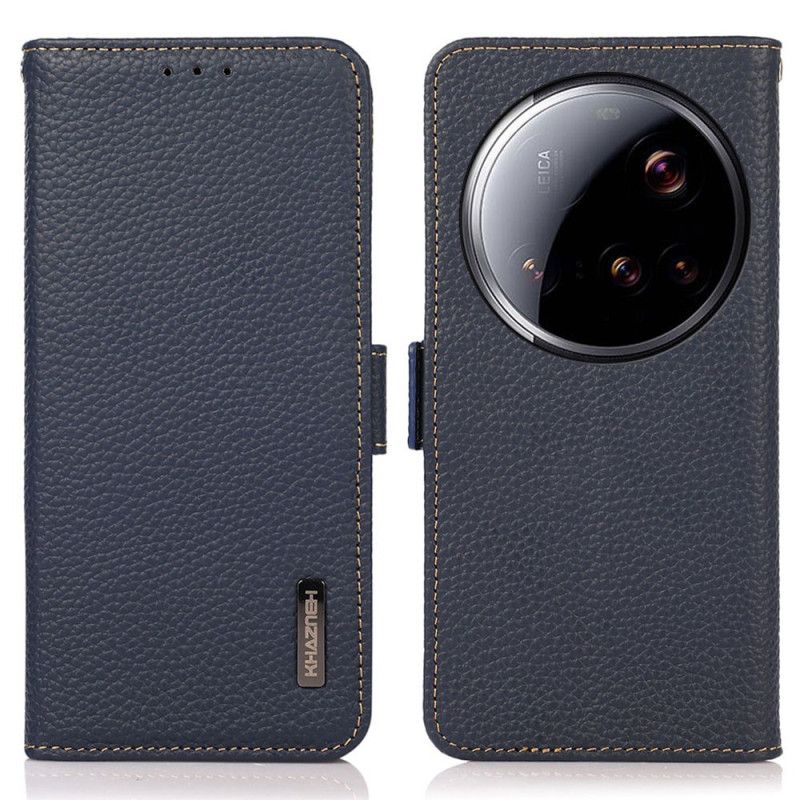 Nahkakotelo Xiaomi 15 Ultra Khazneh Rfid-suojattua Nahkaa