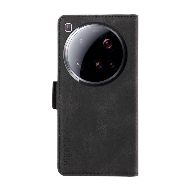 Nahkakotelo Xiaomi 15 Ultra Ykatu Vintage-tyyli