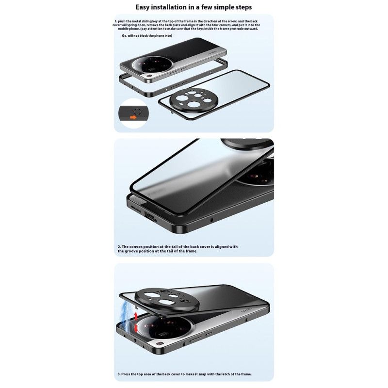 Puhelinkuoret Xiaomi 15 Ultra Ponnahdusikkunalukitusmekanismi