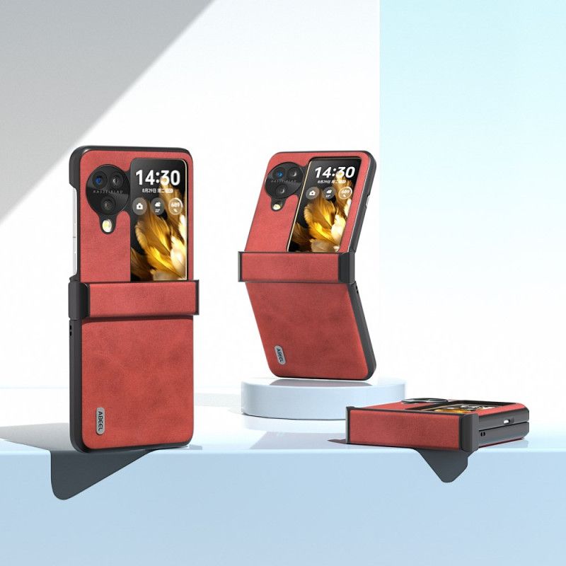 Kuori Oppo Find N3 Flip Abeel-nahkaefekti