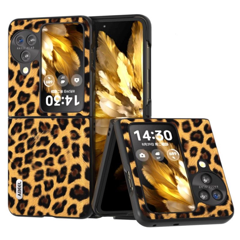 Kuori Oppo Find N3 Flip Leopardikuvio Abeel