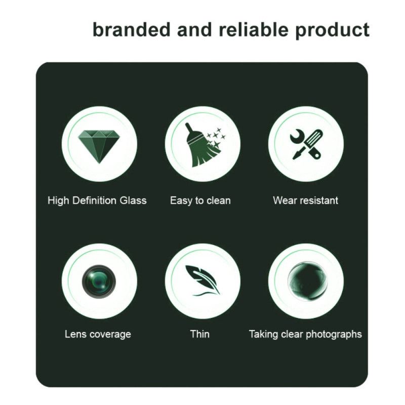 Karkaistusta Lasista Valmistettu Linssisuoja Realme 14 Pro Plus 5g (musta Versio)