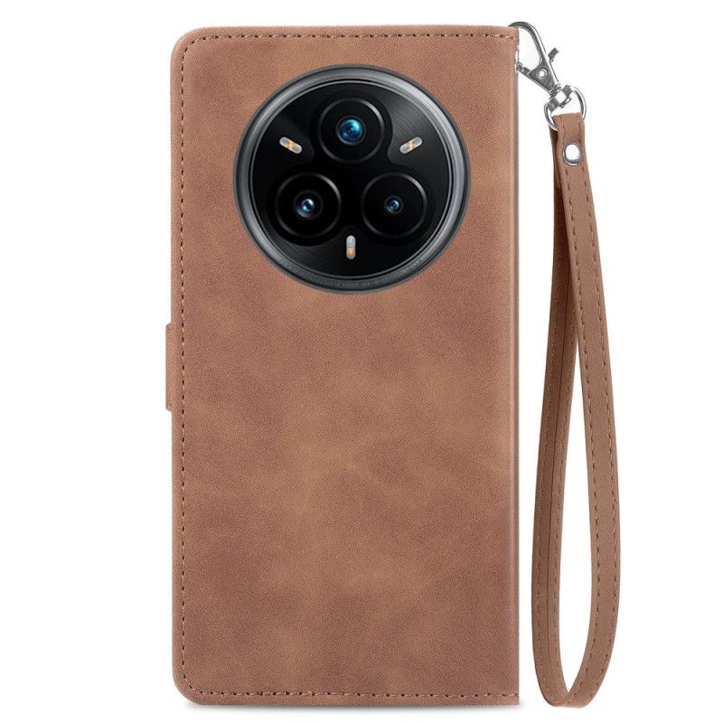 Kotelot Realme 14 Pro Plus 5g Mokkanahkaefekti Pitsikuvio