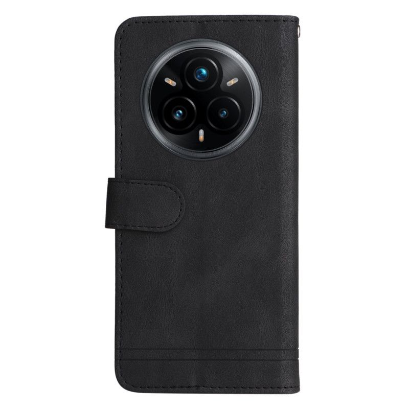 Kotelot Realme 14 Pro Plus 5g Vintage-efekti Niiteillä Suojakuori