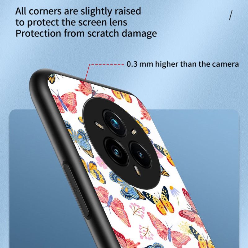 Kuori Realme 14 Pro Plus 5g Karkaistusta Lasista Tehdyt Perhoset