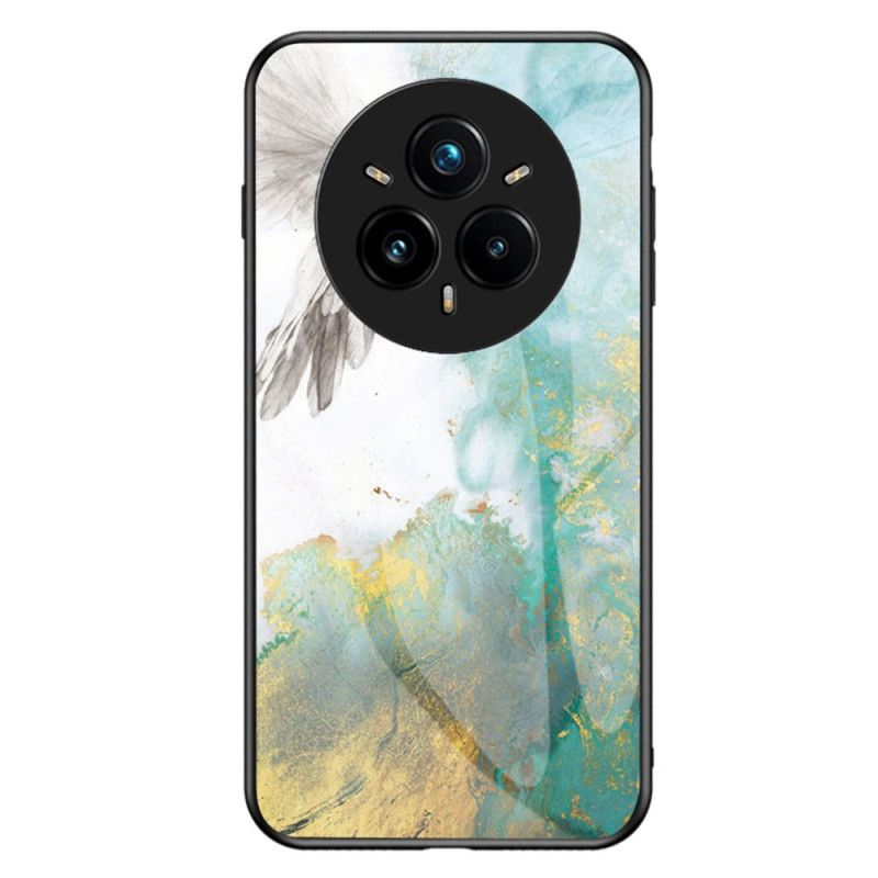 Kuori Realme 14 Pro Plus 5g Karkaistusta Lasista Valmistettu Marmorikuvio
