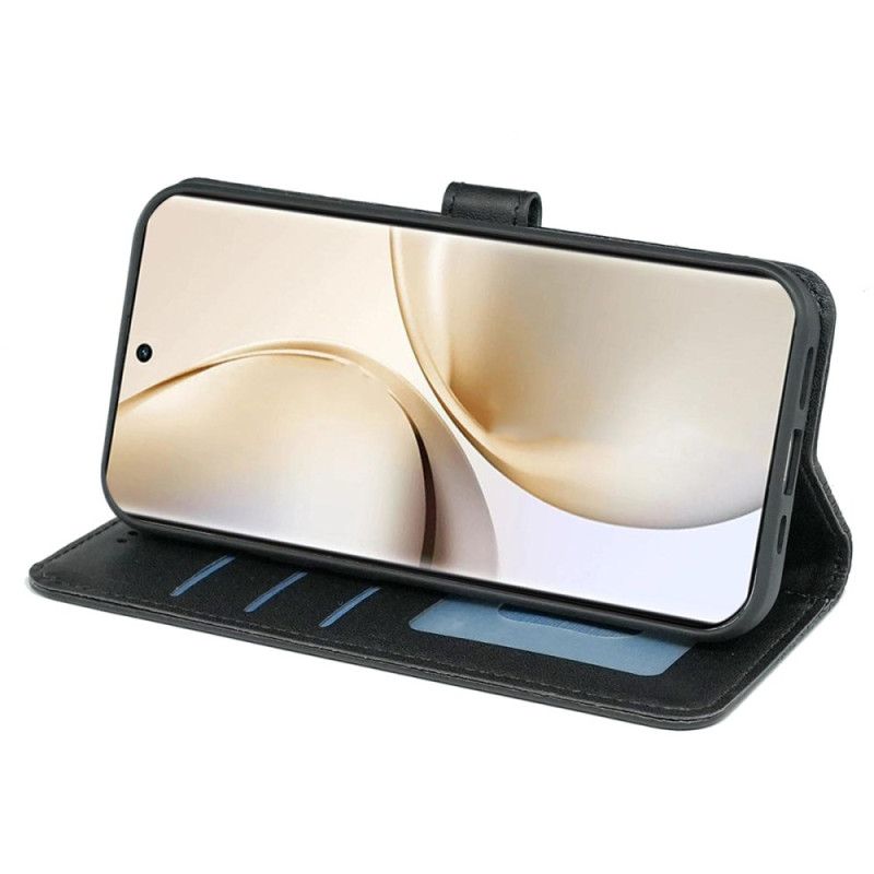 Nahkakotelo Realme 14 Pro Plus 5g Kuutiokuvioinen Ranneke