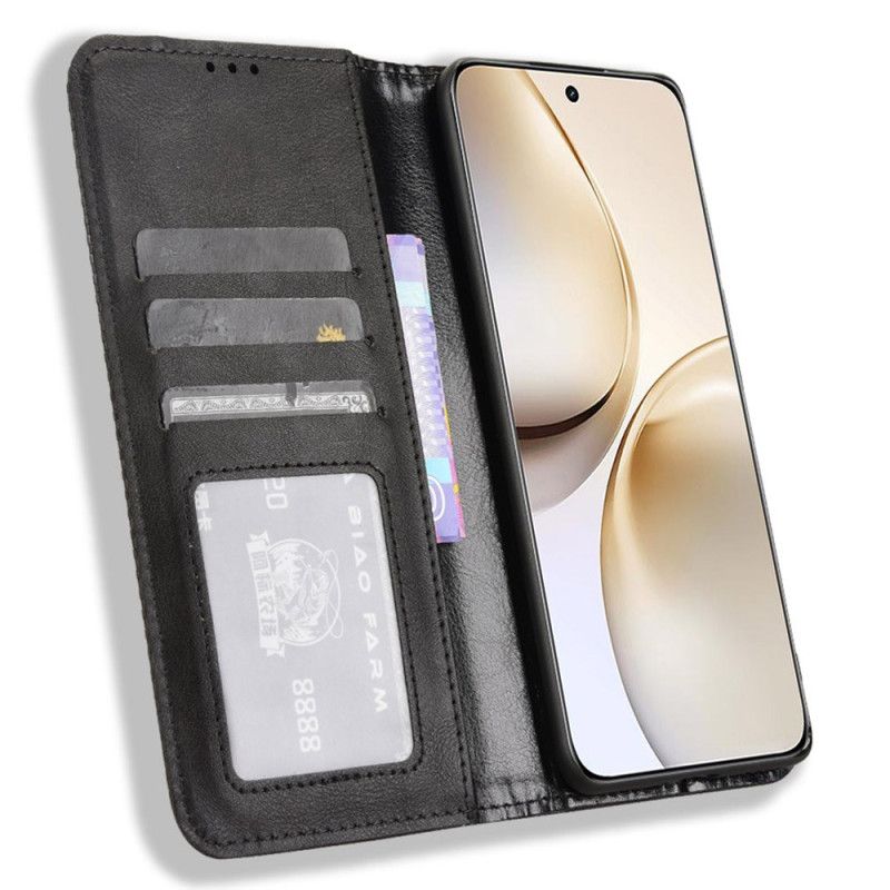 Nahkakotelo Realme 14 Pro Plus 5g Vintage-friisi