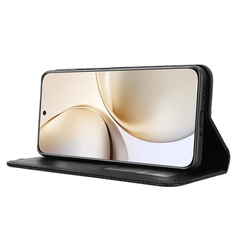 Nahkakotelo Realme 14 Pro Plus 5g Vintage-friisi