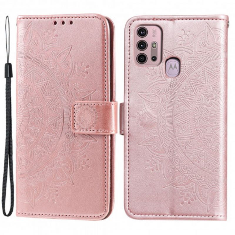 Kotelot Moto G30 / G10 Puhelinkuoret Mandala Sun