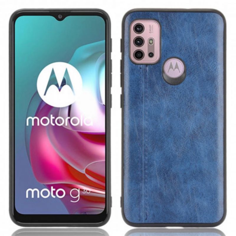Kuori Moto G30 / G10 Couture Leather Effect