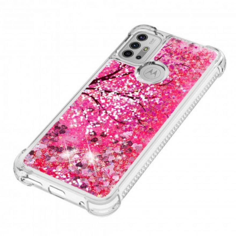 Kuori Moto G30 / G10 Glitter Tree