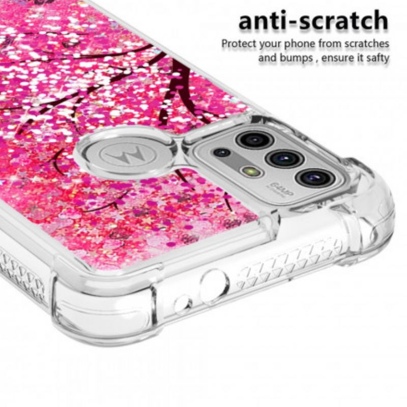 Kuori Moto G30 / G10 Glitter Tree