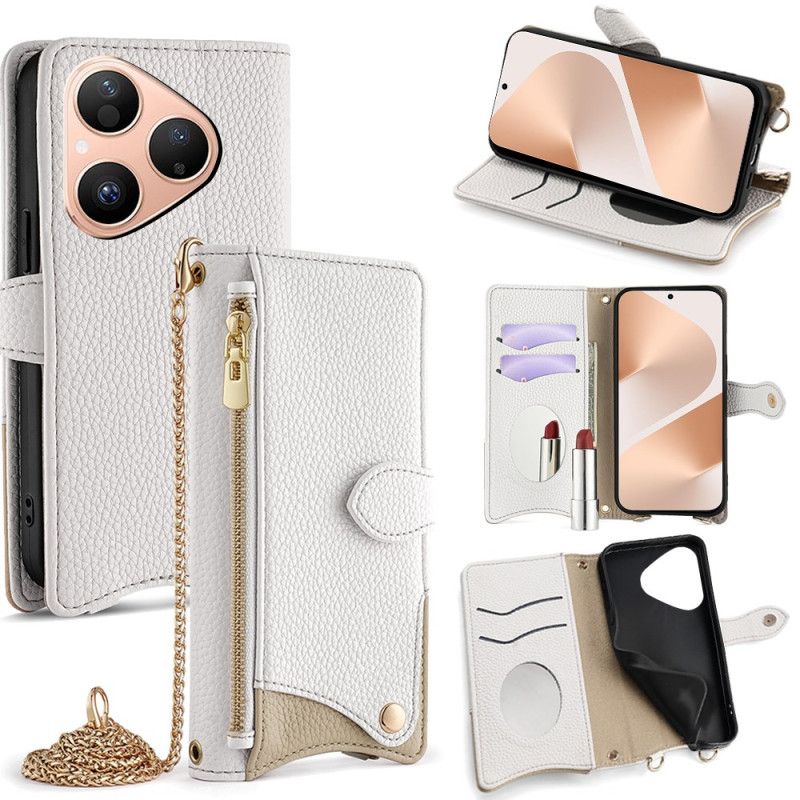 Kotelot Huawei Pura 80 Puhelinkuoret Lompakko Ketjulla