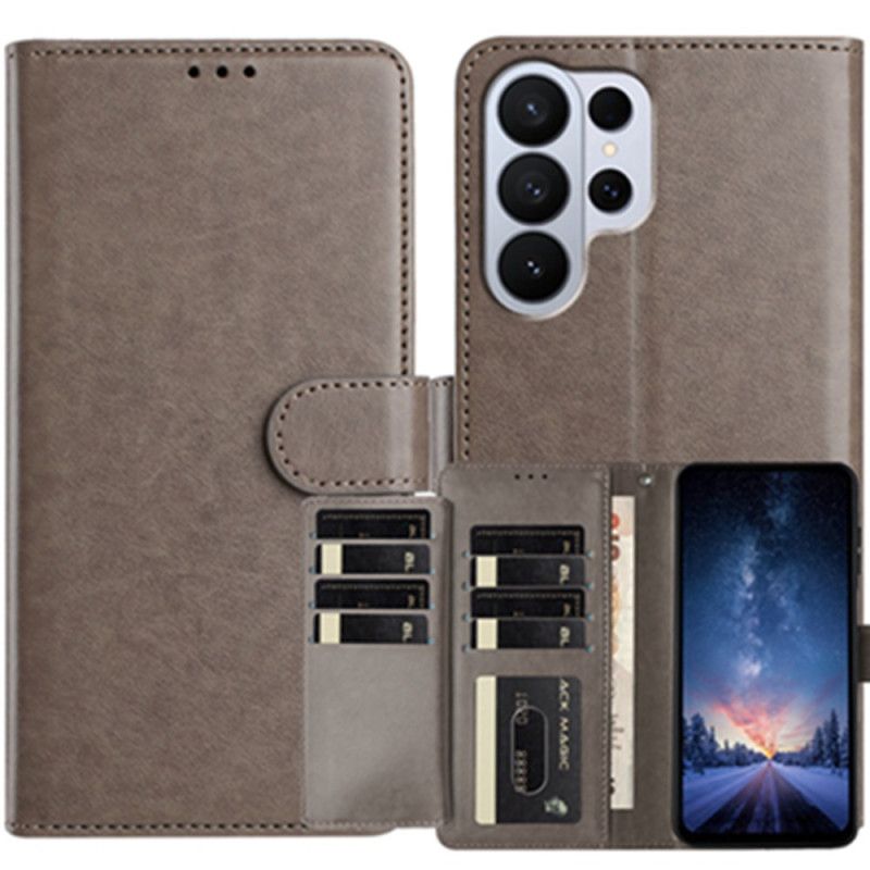 Kotelot Samsung Galaxy S26 Ultra Puhelinkuoret 8 Korttipaikan Tekonahkakuvio