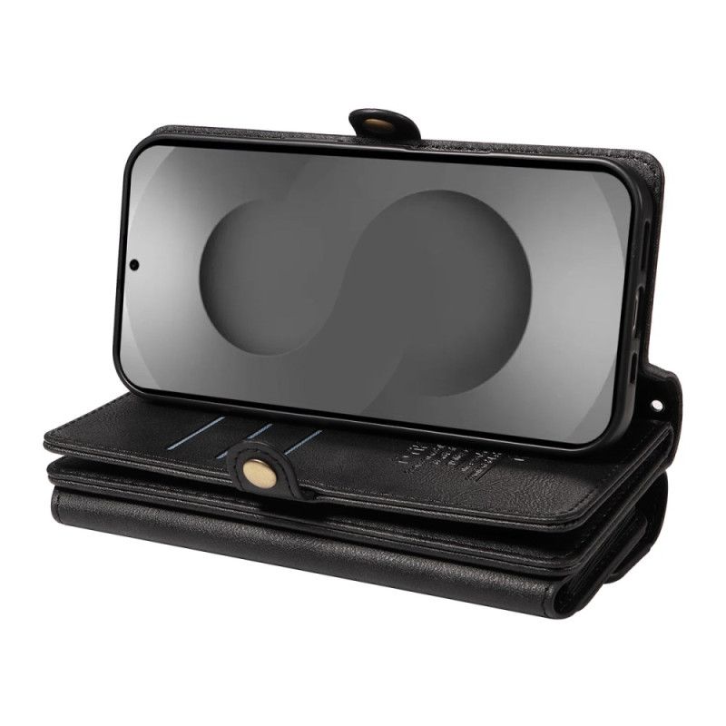 Kotelot Samsung Galaxy S26 Ultra Puhelinkuoret Vintage-lompakko Olkahihnalla