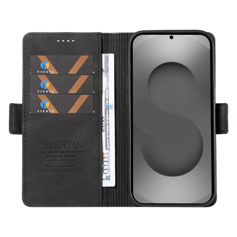 Kotelot Samsung Galaxy S26 Ultra Puhelinkuoret Yikatu Mokkanahkaefekti