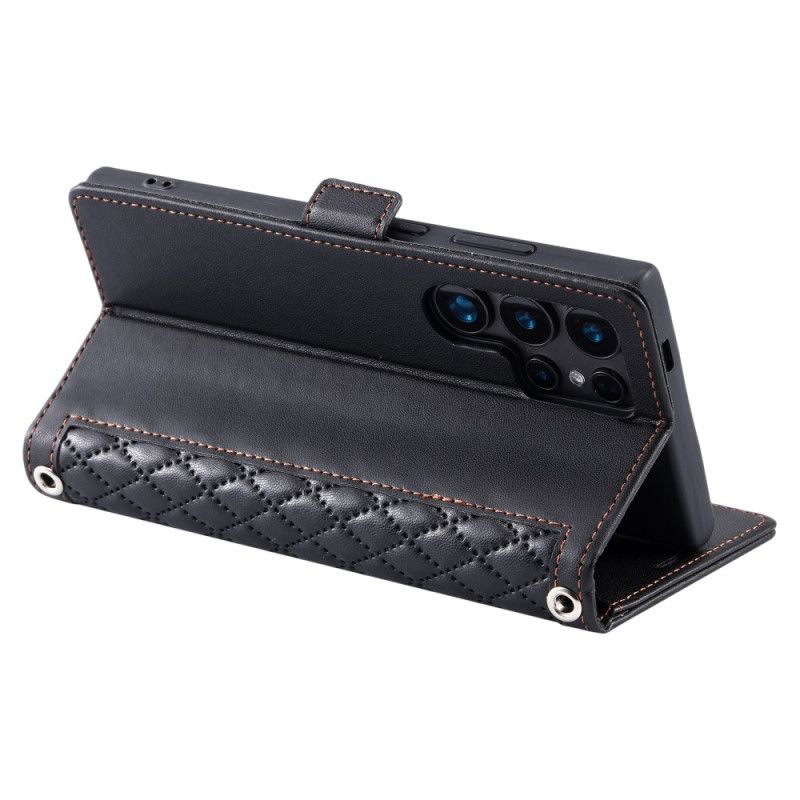 Kotelot Samsung Galaxy S26 Ultra Tikattu Ja Hihna Suojakuori