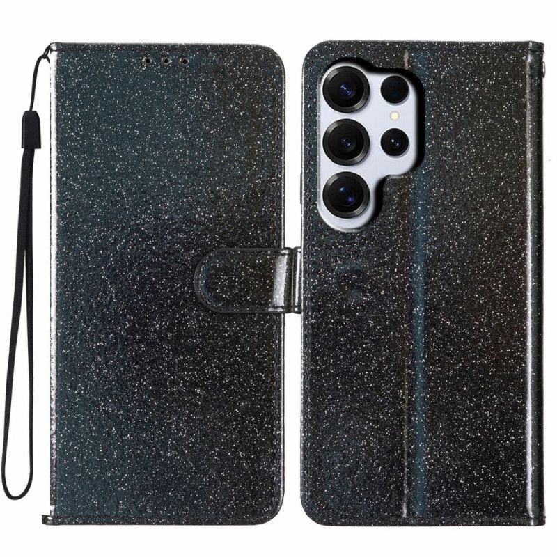 Nahkakotelo Samsung Galaxy S26 Ultra Paljetit