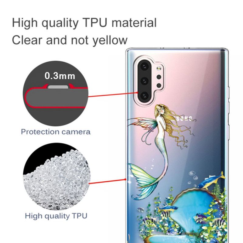 Kuori Samsung Galaxy Note 10 Plus Sininen Sireeni