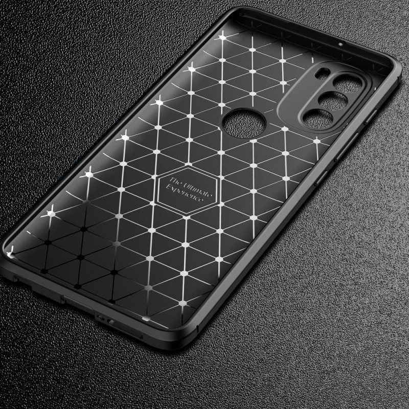 Case Moto G71 5G Hiilikuituletku