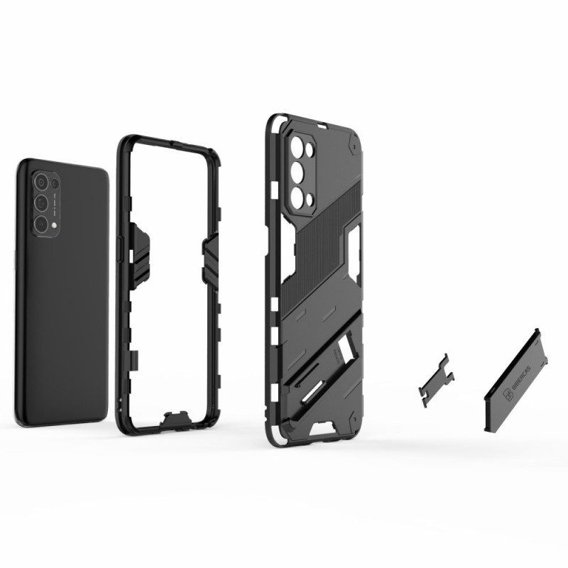 Case Oppo Find X3 Lite Hands-free-kaksiasentoinen Irrotettava Teline