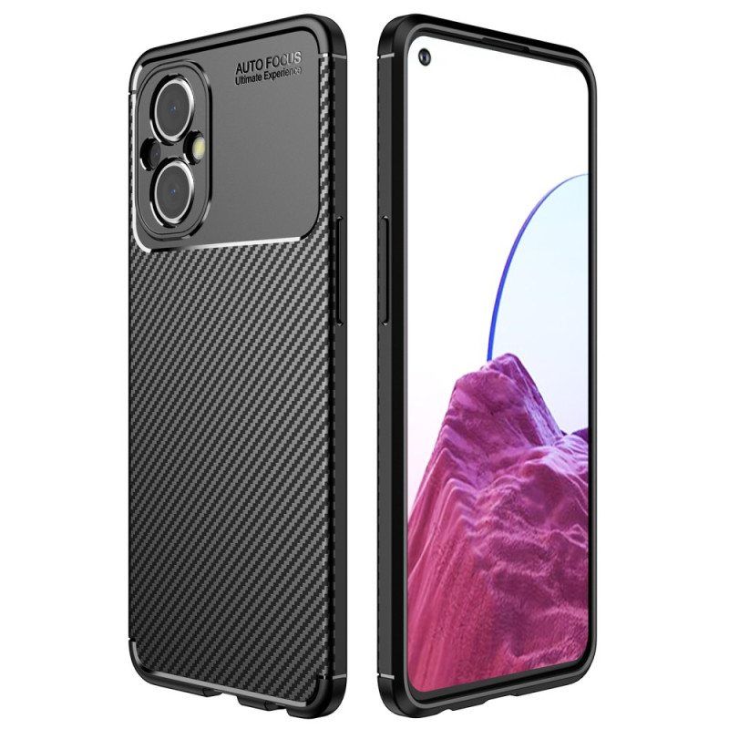 Case Oppo Reno 8 Lite Joustava Hiilikuitu