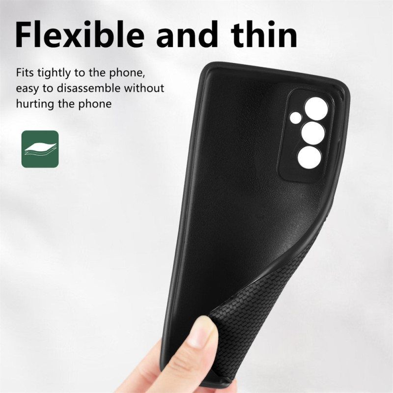 Case Samsung Galaxy M13 Hiilikuituvahvisteiset Kulmat