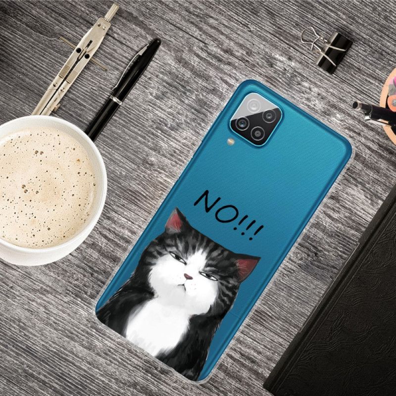 Kuori Samsung Galaxy A12 Puhelinkuoret Kissa. Joka Sanoo Ei