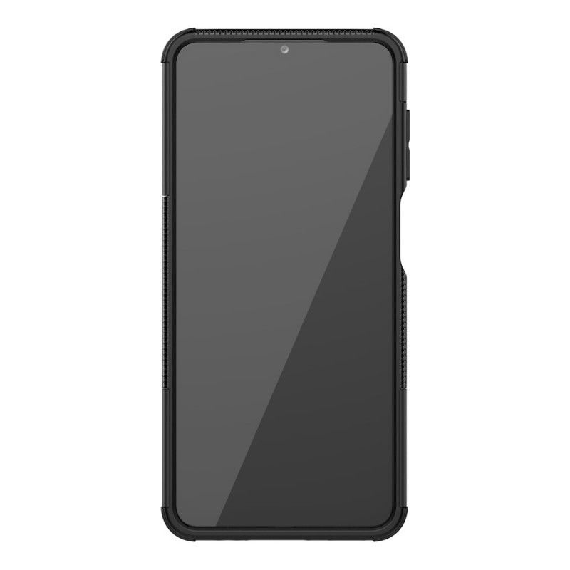 Kuori Samsung Galaxy A12 Valkoinen Musta Erittäin Raskas