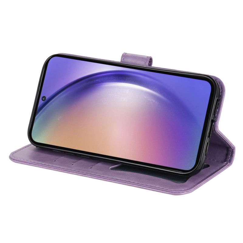 Kotelot Samsung Galaxy A55 5g Kukkamandala Hihnalla